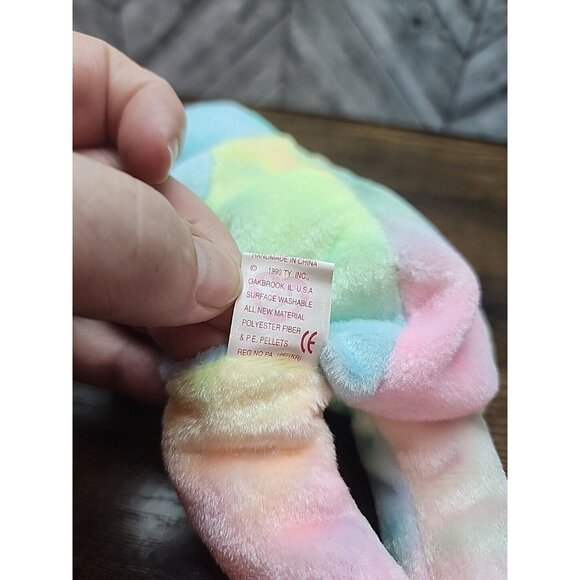 Ty Beanie Baby Babies B B Birthday Bear Vintage Retired Rare 1999 Errors Mint - Picture 7 of 11